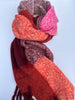 Sjaal ombre roze multi